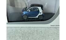 Smart Fortwo Coupe, масштабная модель, Norev, scale43