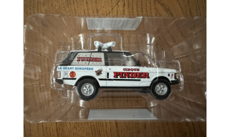 Land Rover Range Rover Advertising vehicle Pinder Circus, масштабная модель, scale43