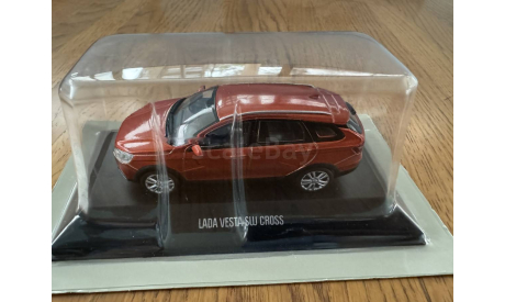 Lada Vesta SW Cross Автолегенды Новая эпоха ДеАгостини, журнальная серия Автолегенды СССР (DeAgostini), Автолегенды СССР журнал от DeAgostini, scale43, ВАЗ