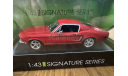 Ford Mustang GT 1968 Yat Ming Signature Series, масштабная модель, scale43