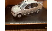 Renault Logan Prestige 2006, масштабная модель, scale43