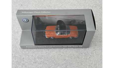 Volkswagen Karmann Ghia Coupe, Typ 34/Type 34, масштабная модель, scale43