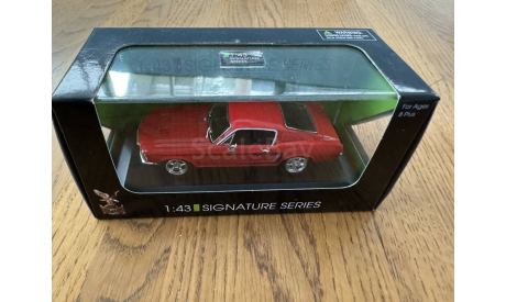 Ford Mustang GT 1968 Yat Ming Signature Series, масштабная модель, scale43