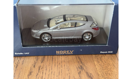 Peugeot 407 Elixir, масштабная модель, Norev, scale43