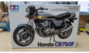 Honda CB750F, сборная модель мотоцикла, Tamiya, scale12