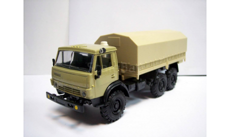 Камаз 4310 с тентом песочный  ’Элекон’, масштабная модель, 1:43, 1/43