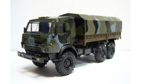 Камаз 5350 с тентом камуфляж  ’Элекон’, масштабная модель, 1:43, 1/43