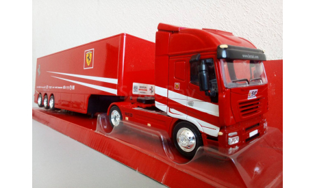 1/43 New Ray Iveco Stralis Ferrari Нью Рэй ПРАВЫЙ РУЛЬ! РАРИТЕТ!, масштабная модель, New-Ray Toys, scale43