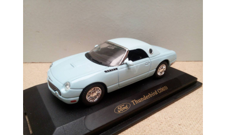 1/43 Yat Ming (Road Signature) Ford 2003 Thunderbird голубой, масштабная модель, scale43