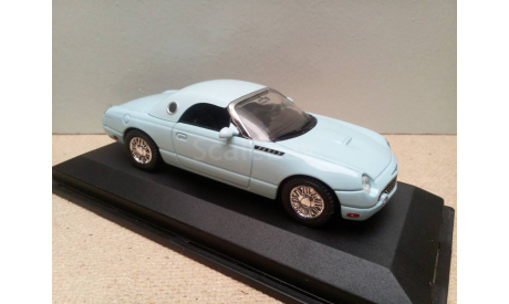 1/43 Yat Ming (Road Signature) Ford 2003 Thunderbird голубой, масштабная модель, scale43