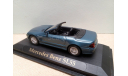 1/43 Yat Ming (Road Signature) Mercedes-Benz SL55 AMG синий, масштабная модель, scale43