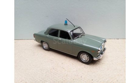 1/43 Полицейские машины мира (ПММ) №14 Alfa Romeo Giulietta полиция Италии, масштабная модель, Полицейские машины мира, Deagostini, scale43, Lamborghini