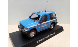 1/43 Полицейские машины мира (ПММ) Спецвыпуск №4 Mitsubishi Pajero SWB 1998