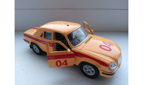 Автотайм ГАЗ-31105 Волга Аварийная 04, масштабная модель, Autotime Collection, scale43