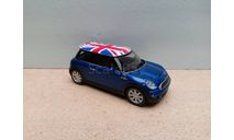 1/43? Welly New Mini Cooper брит.флаг, масштабная модель, scale43