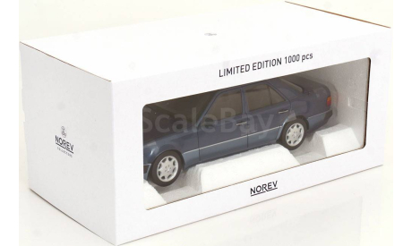 1/18 500E Mercedes W124 500 E синий - NOREV 1/18, масштабная модель, scale18, Mercedes-Benz