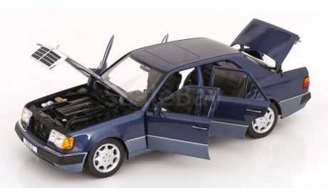 1/18 500E Mercedes W124 500 E синий - NOREV 1/18, масштабная модель, scale18, Mercedes-Benz