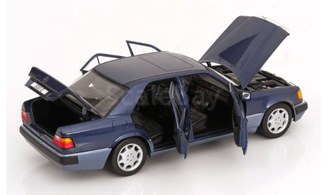 1/18 500E Mercedes W124 500 E синий - NOREV 1/18, масштабная модель, scale18, Mercedes-Benz