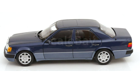 1/18 500E Mercedes W124 500 E синий - NOREV 1/18, масштабная модель, scale18, Mercedes-Benz