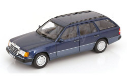 1/18 Mercedes W124 (S124) 300 D синий - NOREV 1/18