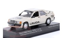 Mercedes 190Е 2.3-16 (W201)  LAUDA 1984 - Minichamps 1/43, масштабная модель, scale43, Solido, Mercedes-Benz