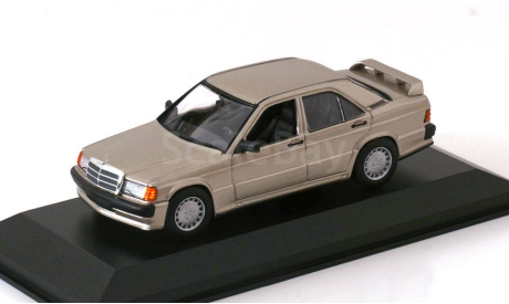 Mercedes 190Е 2.3-16 (W201) ЗОЛОТИСТЫЙ- Minichamps 1/43, масштабная модель, scale43, Solido, Mercedes-Benz