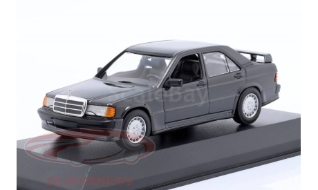 SALE!!! Mercedes 190Е 2.3-16 (W201) ЧЁРНЫЙ  - Minichamps 1/43, масштабная модель, scale43, Mercedes-Benz