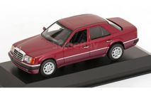Mercedes 500 E  V8 (W124) красный Minichamps 1/43, масштабная модель, Mercedes-Benz, scale43