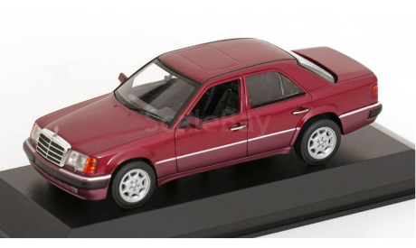 500E Mercedes 500 E  V8 (W124) красный Minichamps 1/43, масштабная модель, Mercedes-Benz, scale43