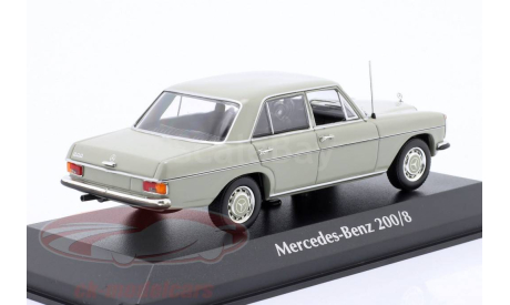 Mercedes 200 /8 (W115) 1968 св.серый- Minichamps 1/43, масштабная модель, scale43, Mercedes-Benz