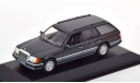 SALE!!! Mercedes T 300 E чёрный  (S124) Minichamps  1/43, масштабная модель, scale43, Mercedes-Benz