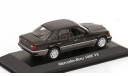 SALE!!! Mercedes 500 E чёрный (W124) Minichamps  1/43, масштабная модель, 1:43, Mercedes-Benz