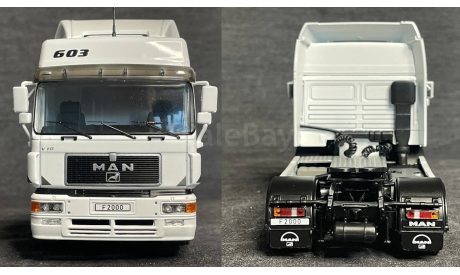 SALE!!! MAN F 2000 (F2000) 1994  (БЕЛЫЙ) -  IXO  1/43, масштабная модель, scale43, IXO грузовики (серии TRU)