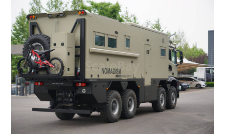 Mercedes Arocs Armadillo 8x8 (зелёный), масштабная модель, scale43, Mercedes-Benz