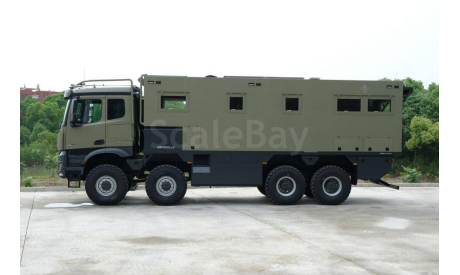 Mercedes Arocs Armadillo 8x8 (серый), масштабная модель, scale43, Mercedes-Benz