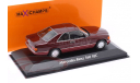 SALE!!! Mercedes 560 SEC (C126) 1980 т.красный - Minichamps  1/43, масштабная модель, Mercedes-Benz, scale43