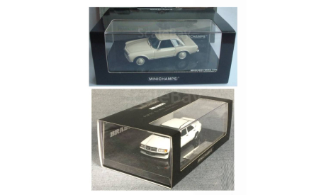Коробка Minichamps ’малая плоская’ 1/43 РЕПРИНТ, боксы, коробки, стеллажи для моделей