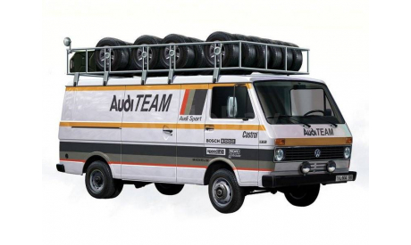 Volkswagen LT 35 #44  ’AUDI RALLY TEAM’    -   IXO 1/43, масштабная модель, scale43, IXO/Altaya