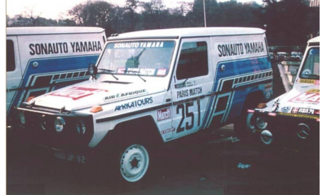 Mercedes 280GE (W460) -   ’Sonauto Yamaha Team    -   IXO 1/43, масштабная модель, scale43, IXO/Altaya, Mercedes-Benz
