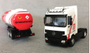 Mercedes Actros MP2 Lukoil БЕЛЫЙ - IXO  1/43, масштабная модель, scale43, IXO Road (серии MOC, CLC), Mercedes-Benz