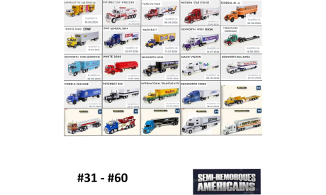 FREIGHTLINER CORONADO тягач + трал- #40 IXO 1/43, масштабная модель, scale43, IXO грузовики (серии TRU)