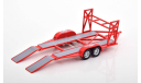 SALE !!! прицеп легковой ’TEXACO’ красный - GMP 1:43, масштабная модель, trailer, scale43