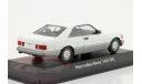 Mercedes 560 SEC (C126) белый Minichamps  1/43, масштабная модель, scale43, Mercedes-Benz