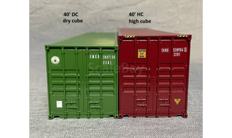 kit Контейнер 40 футов  стандартный (DRY VAN) - 1/43, запчасти для масштабных моделей, scale43