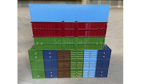 kit Контейнер 40 футов  стандартный (DRY VAN) - 1/43, запчасти для масштабных моделей, scale43