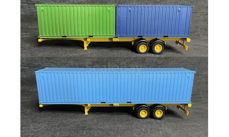 kit Контейнер 40 футов  стандартный (DRY VAN) - 1/43, запчасти для масштабных моделей, scale43