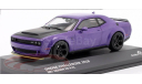 Dodge Challenger SRT Demon V8 ФИОЛЕТ SOLIDO  1/43, масштабная модель, 1:43