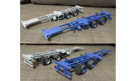 Полуприцеп (прицеп) контейнеровоз Trailor Совтрансавто - 1/43, масштабная модель, scale43, IXO грузовики (серии TRU), Volvo