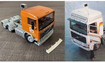 VOLVO F12 козырек кабины для IXO / SSM, масштабная модель, scale43, еМ