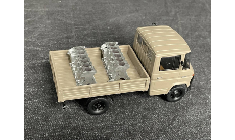 Груз в кузов БЛОК ЦИЛИНДРОВ R6, запчасти для масштабных моделей, Hand Made 3D, scale43